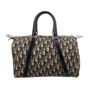 Dior vintage trotter Boston bag